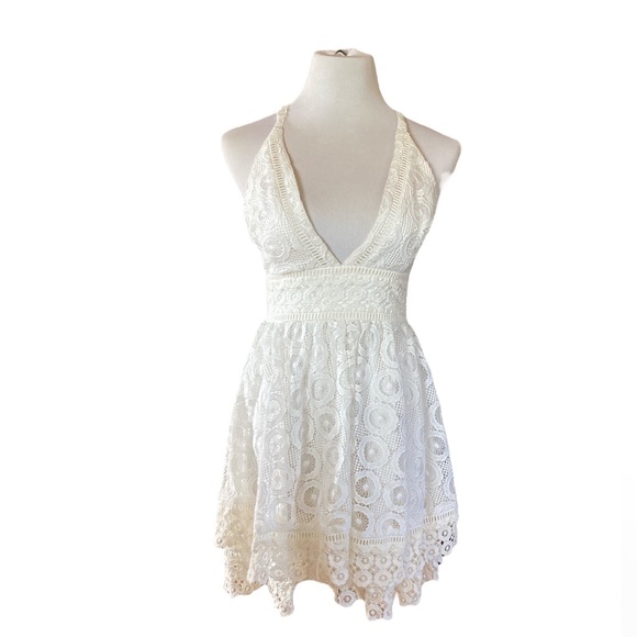 Lovers + Friends Moon Dance Lace Dress - Picture 1 of 4